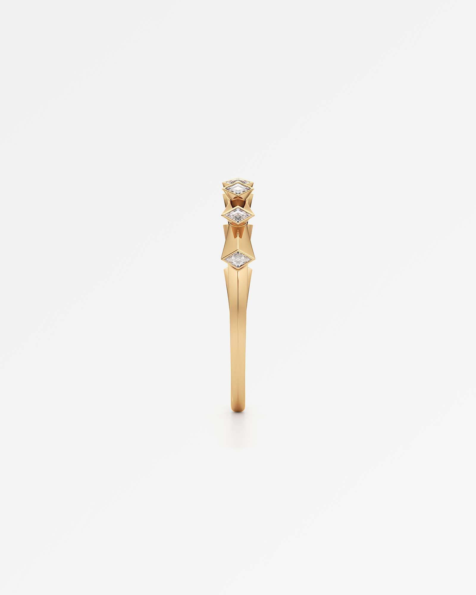 AM To Beyond Resonova Diamond Bangle, In 14K Yellow Gold (1.61 ctw)