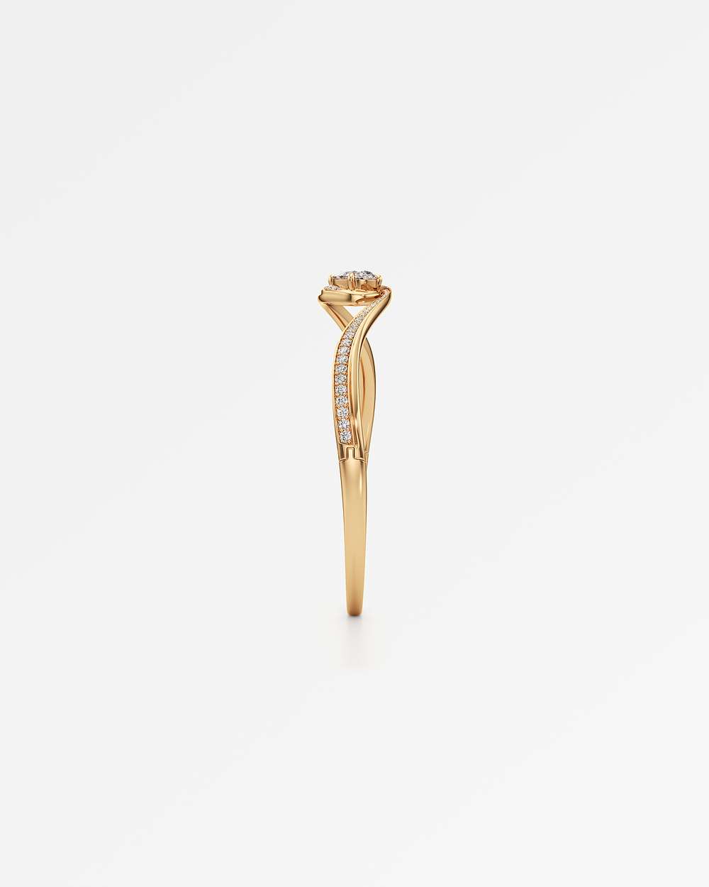 Sylphine Diamond Bangle