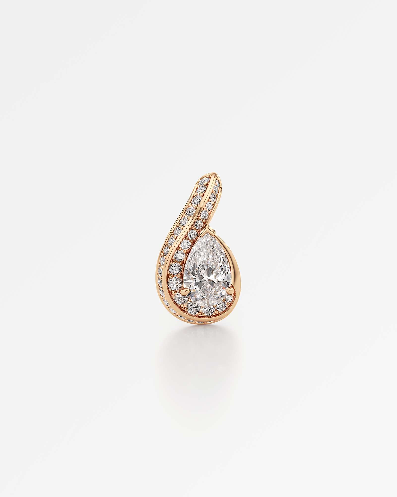 You Cascade Diamond Earrings, in 14K Rose Gold (2.17 ctw)