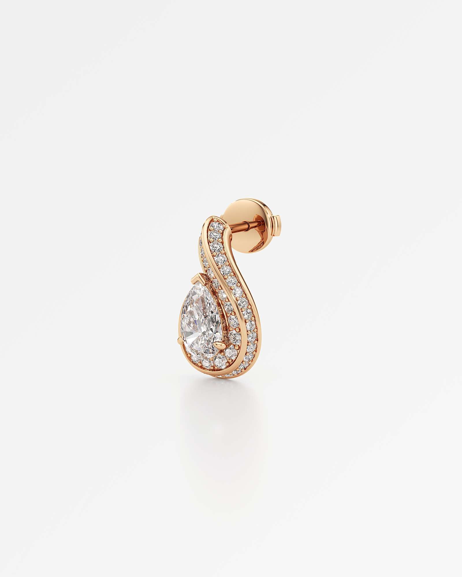 You Cascade Diamond Earrings, in 14K Rose Gold (2.17 ctw)