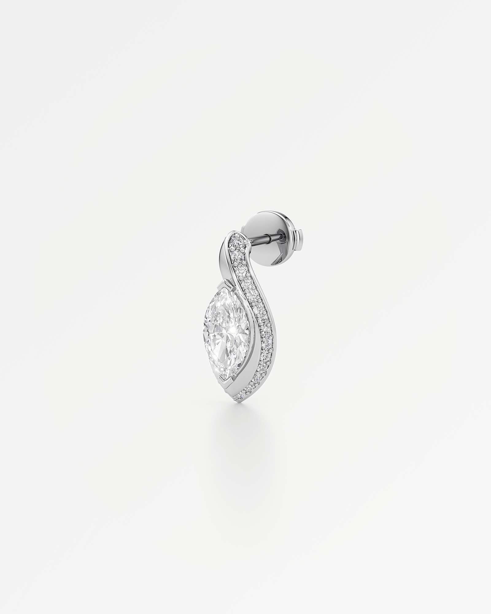 You Serenade Diamond Earrings, in 14K White Gold (1.82 ctw)
