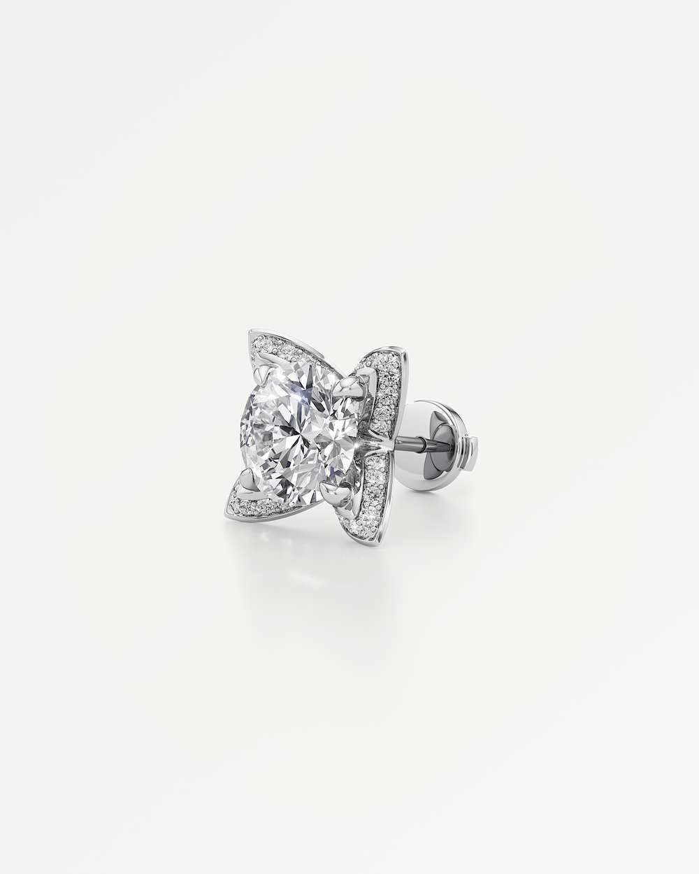 Etera Diamond Stud Earrings