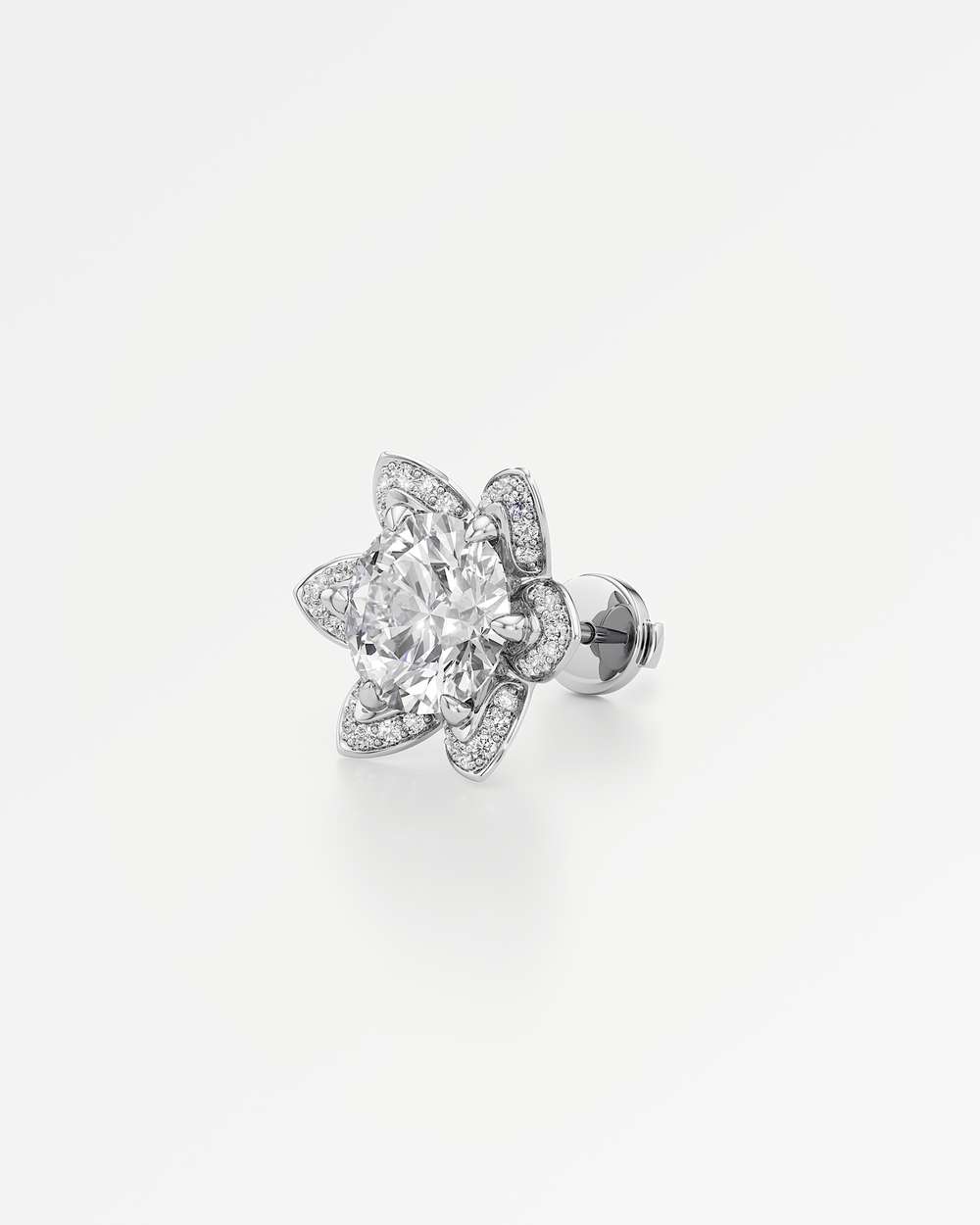 Evora Diamond Stud Earrings