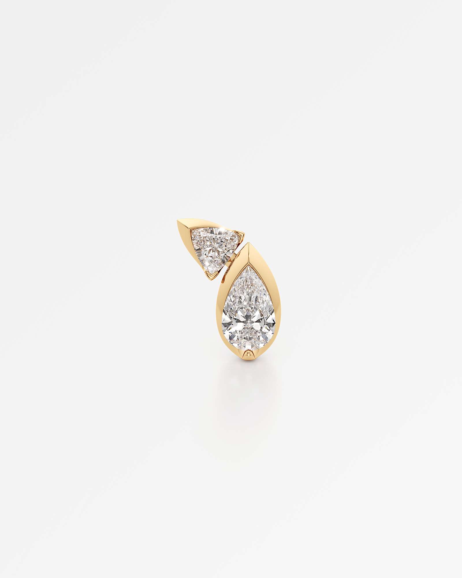 Pinnacle Levenne Diamond Stud Earrings, In 14K Yellow Gold (1.64 ctw)