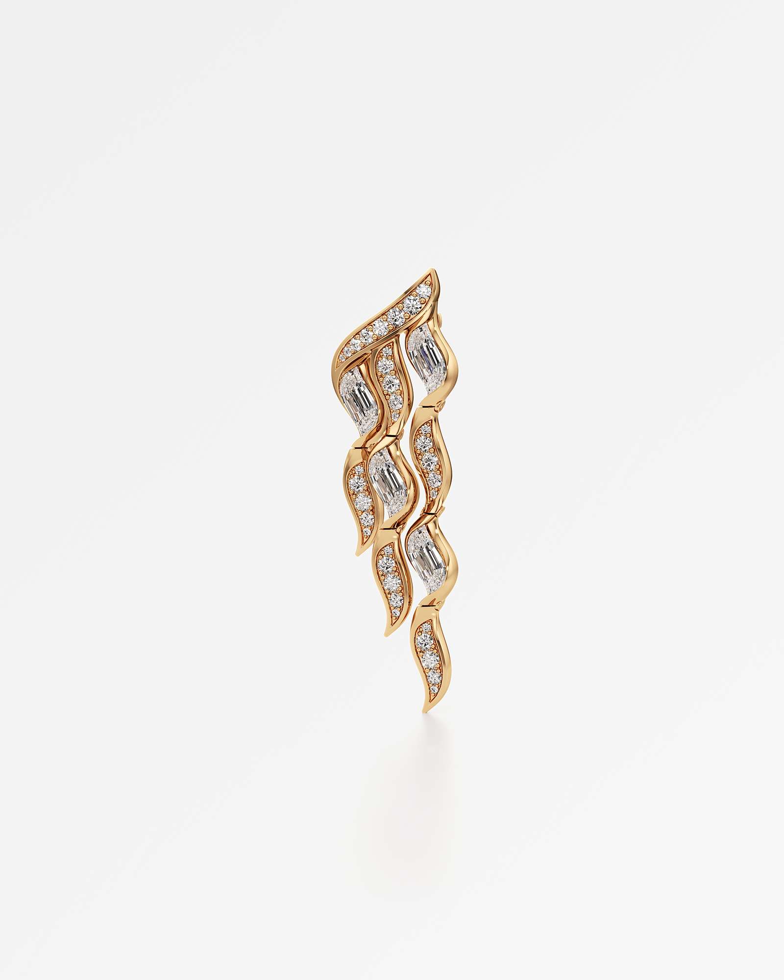 Glimmer Namiére Diamond Earrings, In 14K Yellow Gold (8.53 ctw)