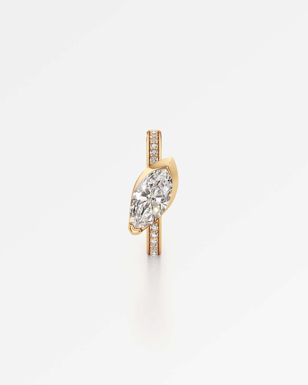 Ridalyn Diamond Hoop Earrings