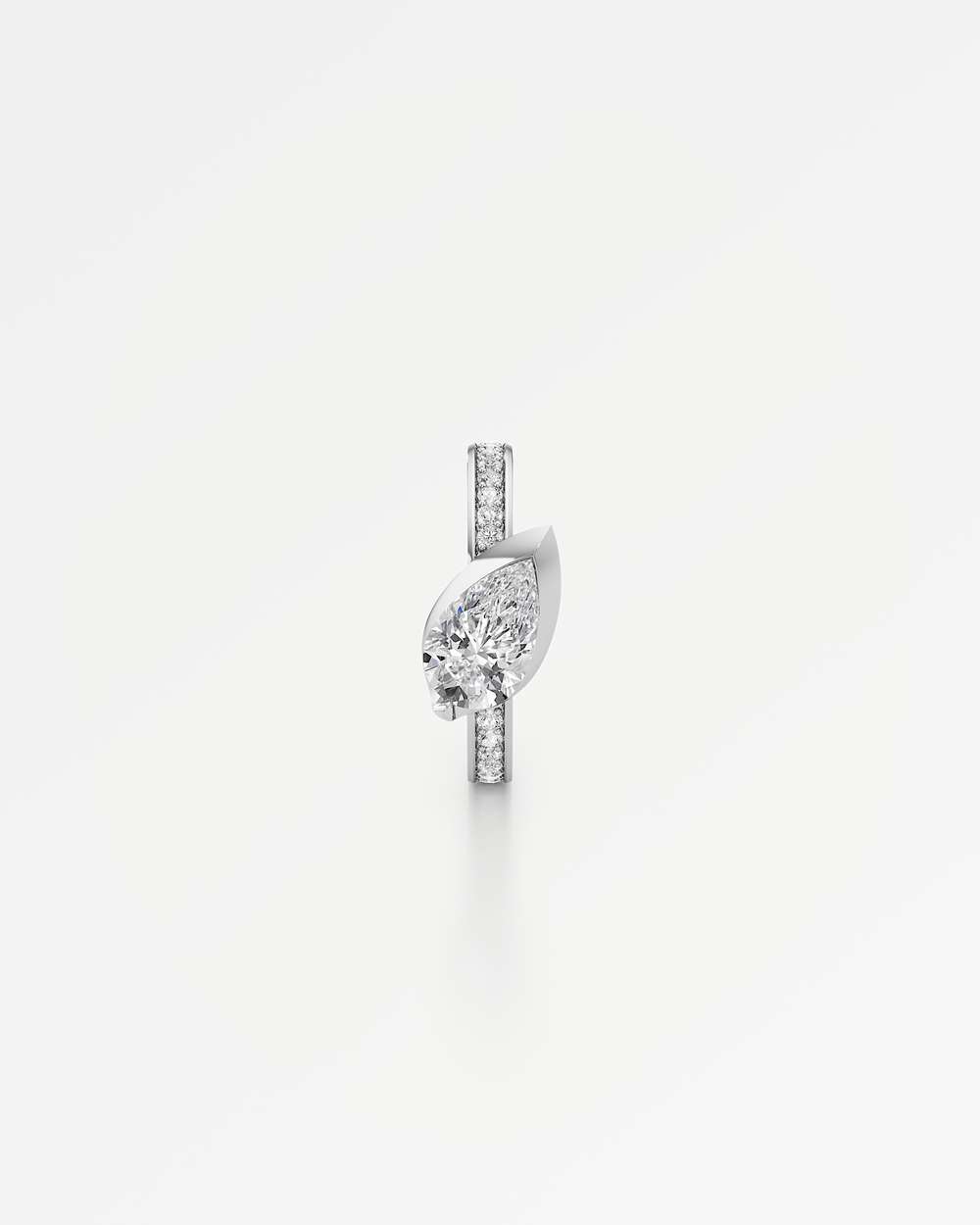 Ridaris Diamond Hoop Earrings