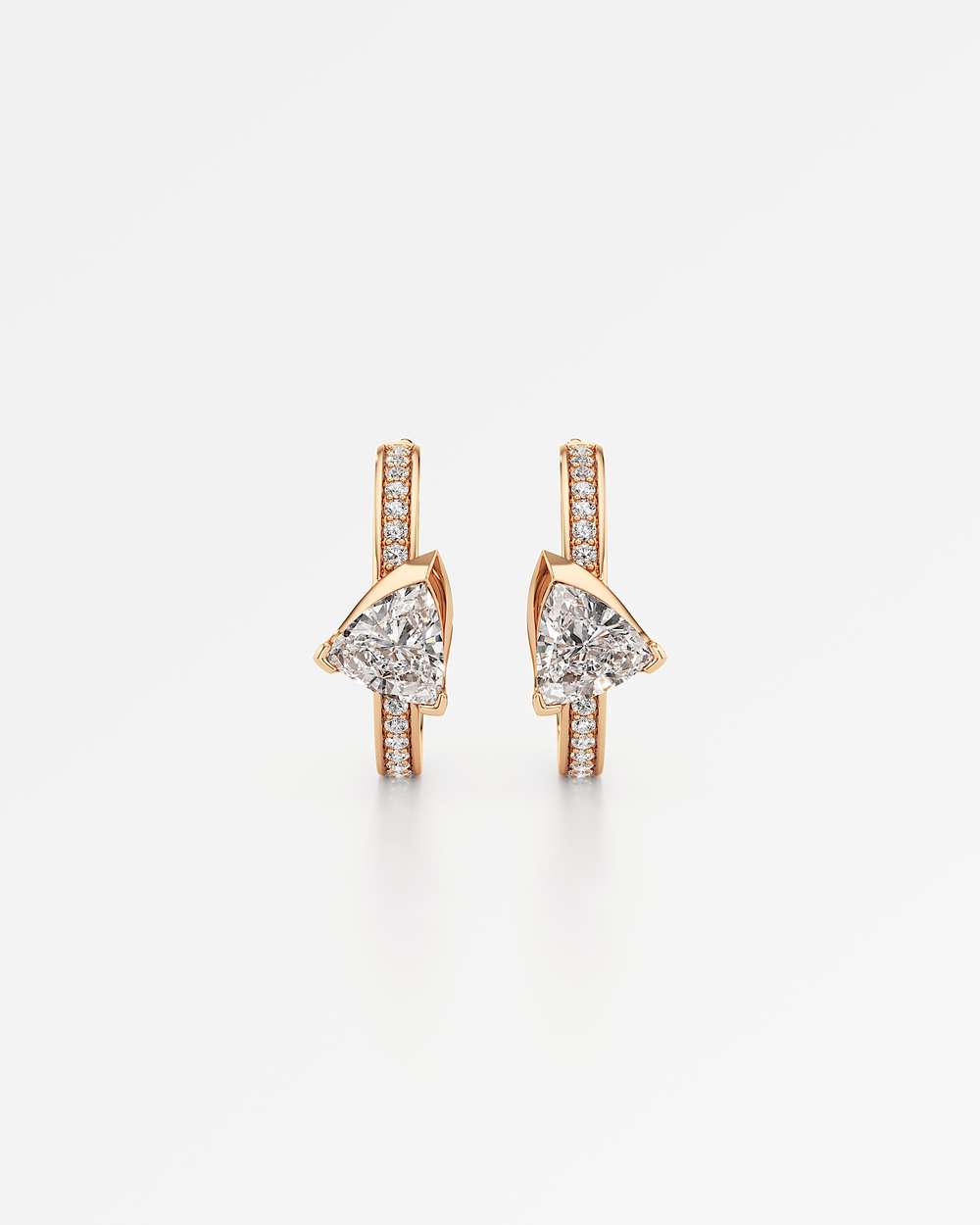 Ridara Diamond Hoop Earrings