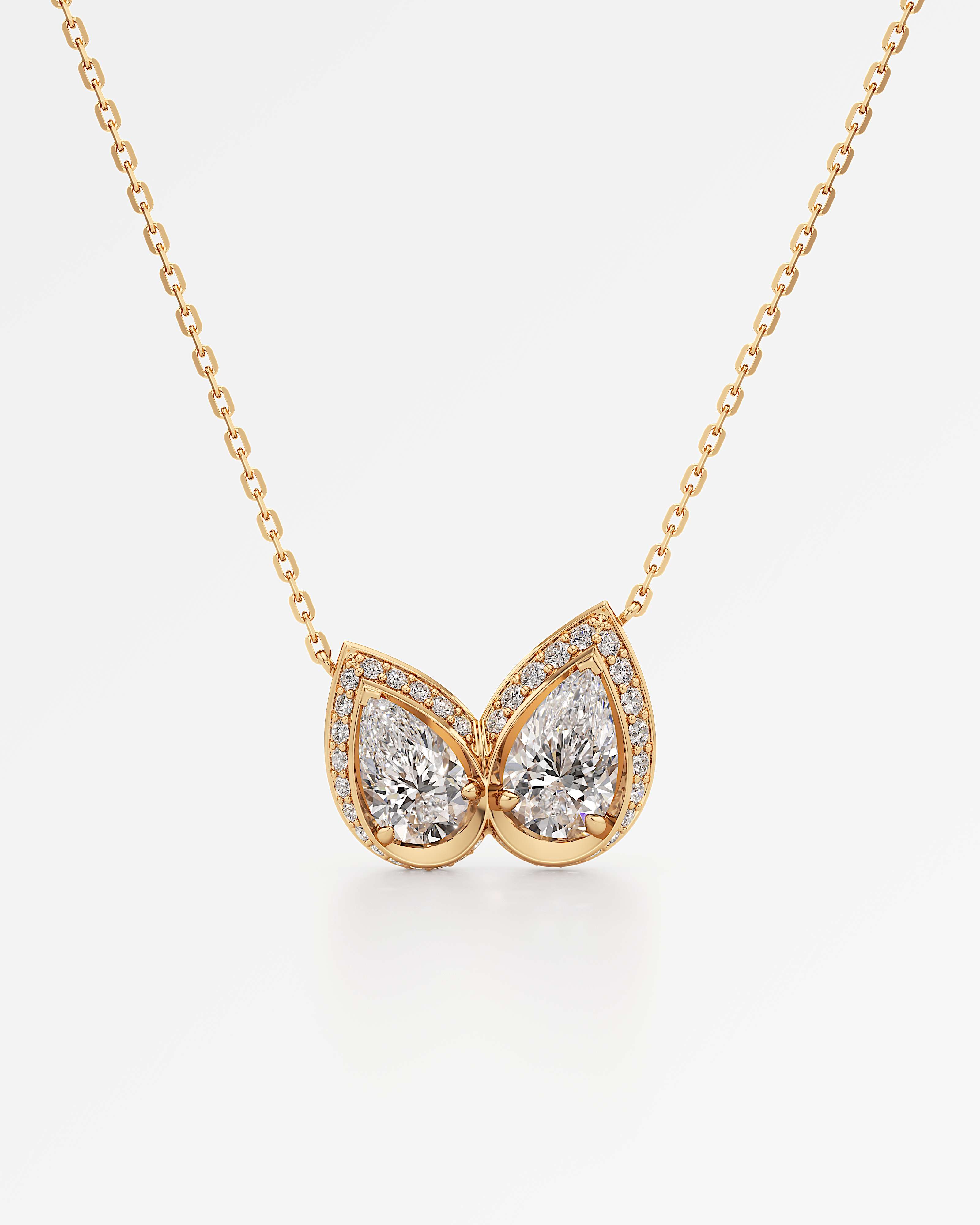 HELD Miran Diamond Necklace, In 14K Yellow Gold (2.11 ctw)