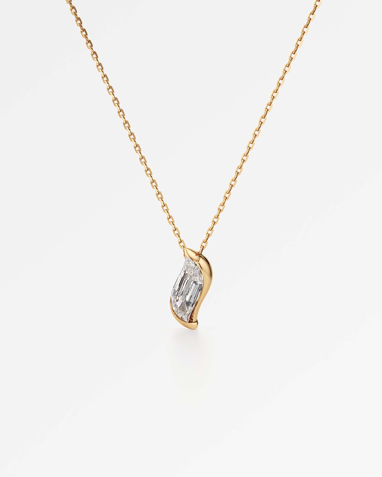 Glimmer Faléa Diamond Pendant, In 14K Yellow Gold (2.00 ctw)