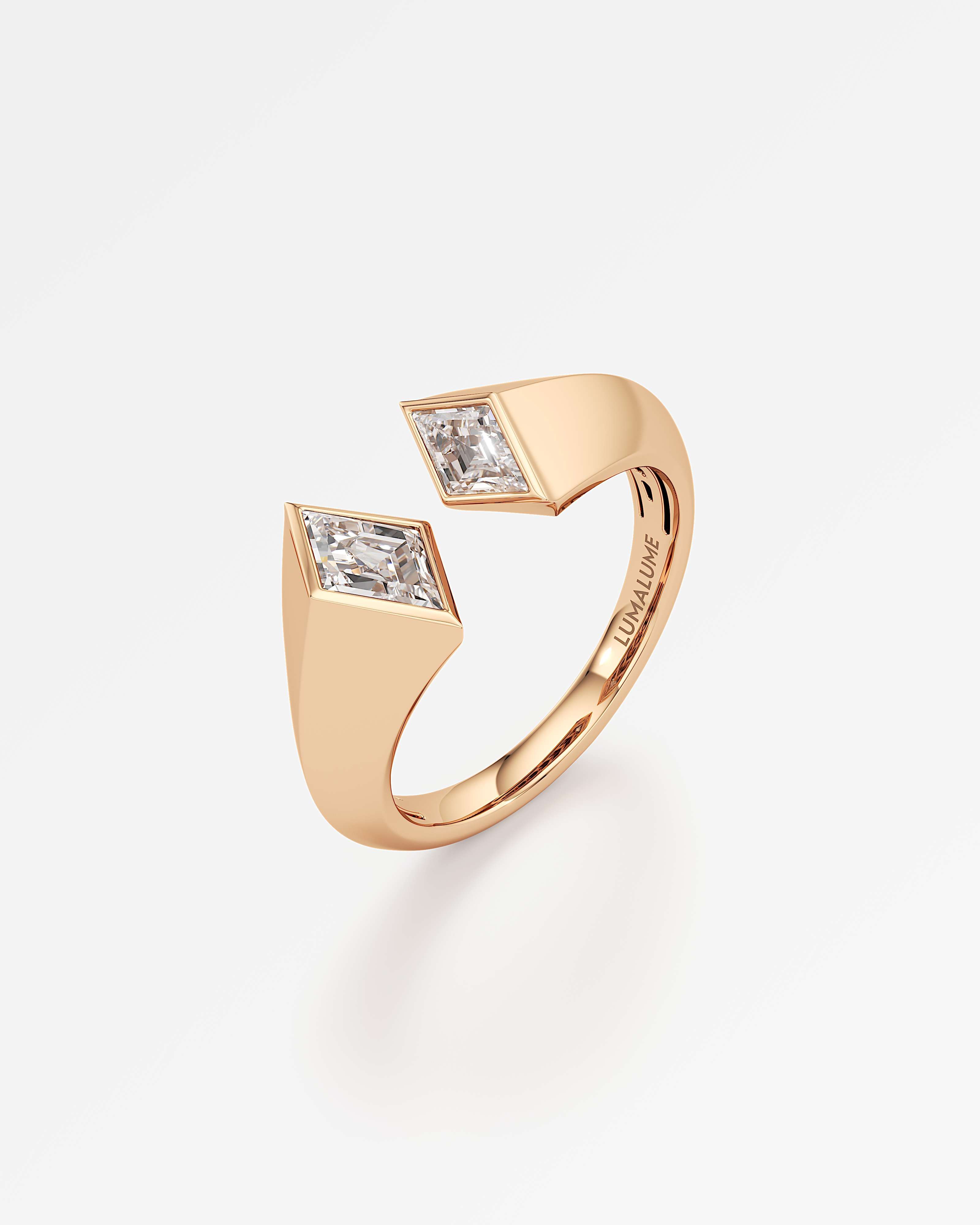 AM To Beyond Vértice Diamond Ring, in 14K Rose Gold (0.88 ctw)