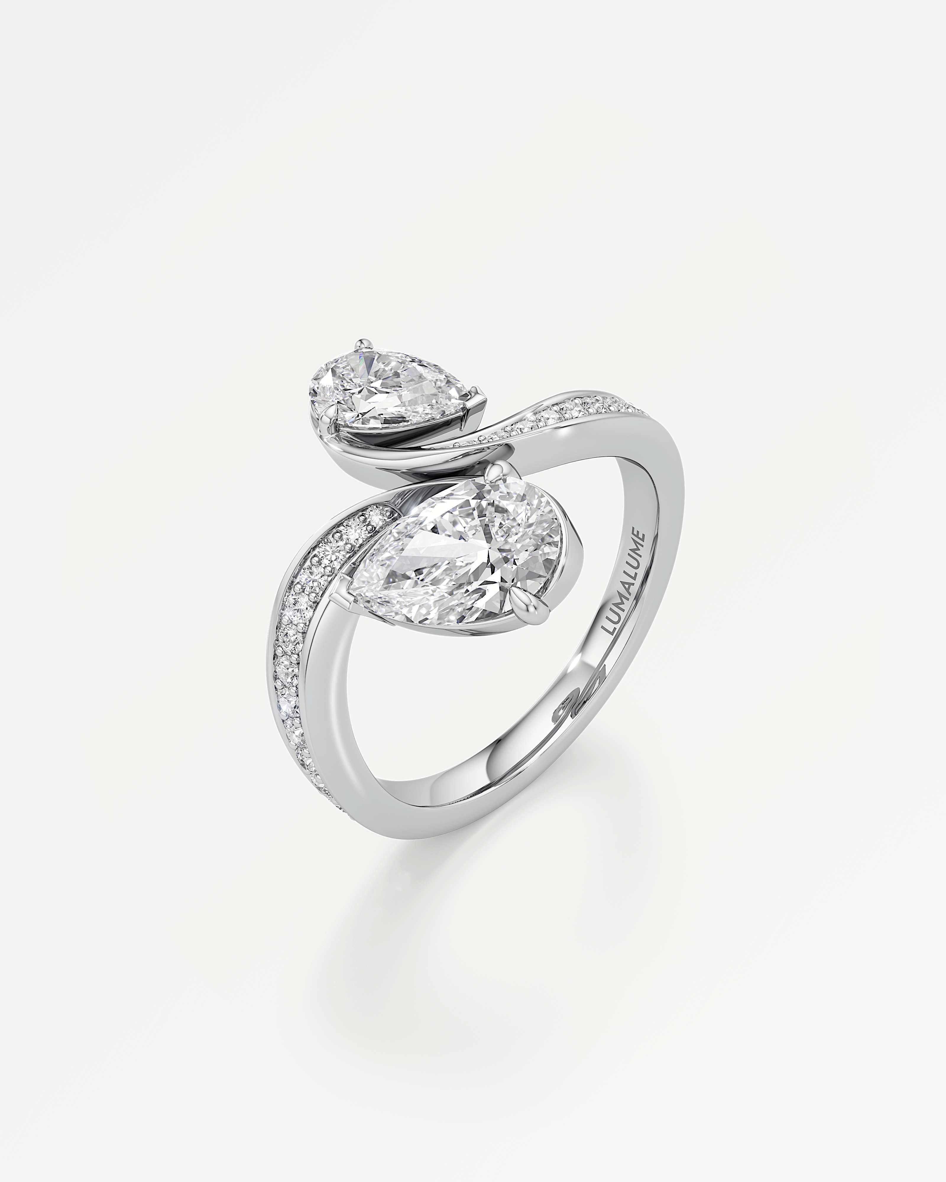 You Lianes Diamond Ring, in 14K White Gold (1.85 ctw)