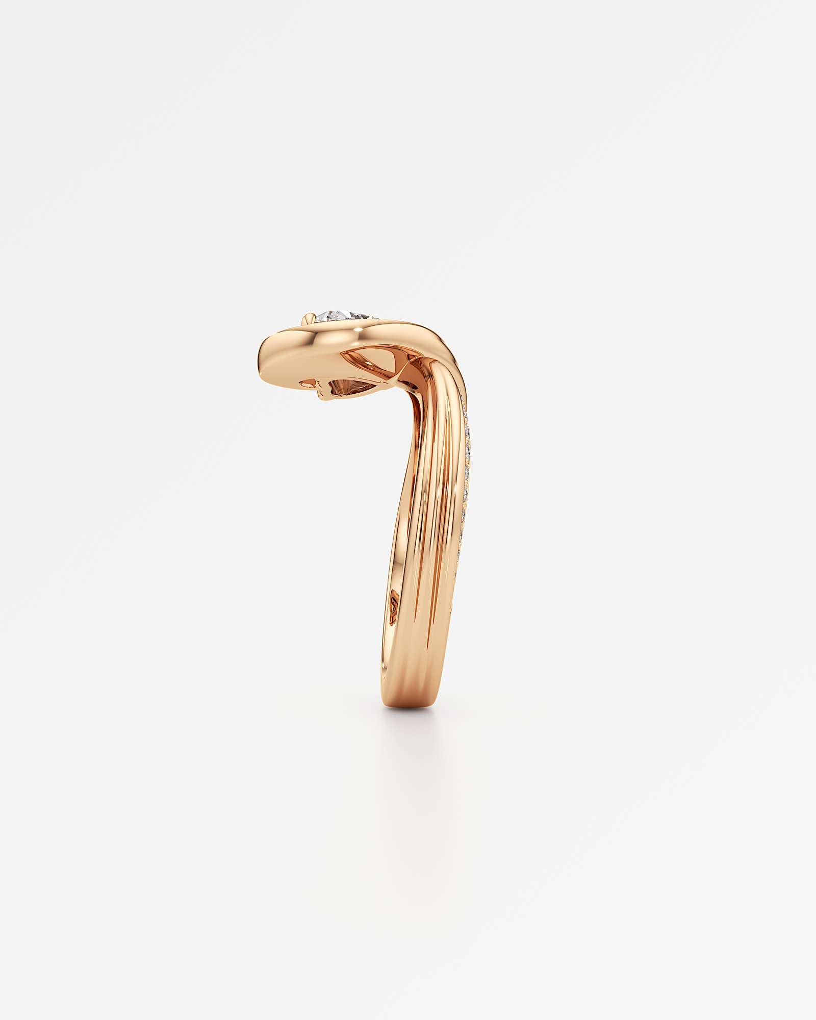 You Chérir Diamond Engagement Ring, in 14K Rose Gold (1.10 ctw)