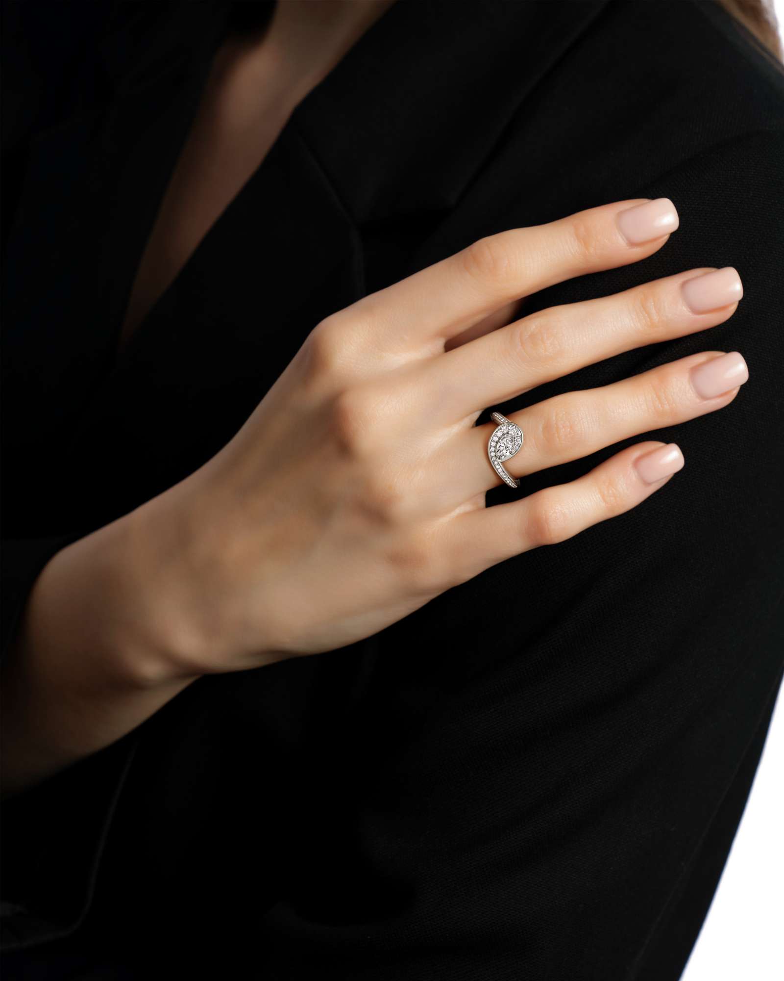 You Âme Diamond Engagement Ring, in 14K White Gold (0.84 ctw)
