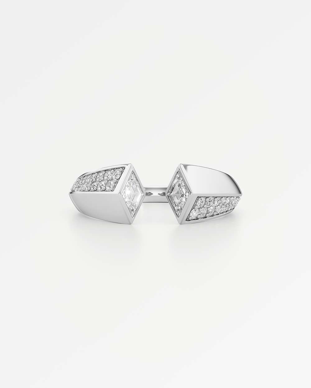 Adamantine Pavé Diamond Ring