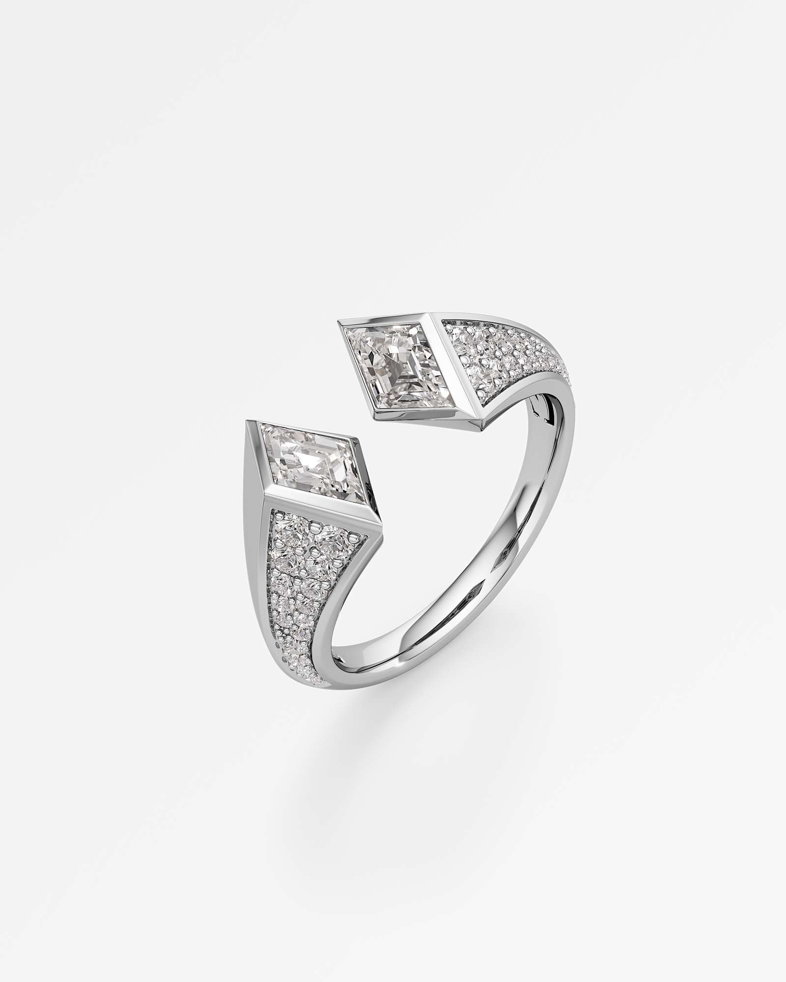 Overraux Pavé Diamond Ring