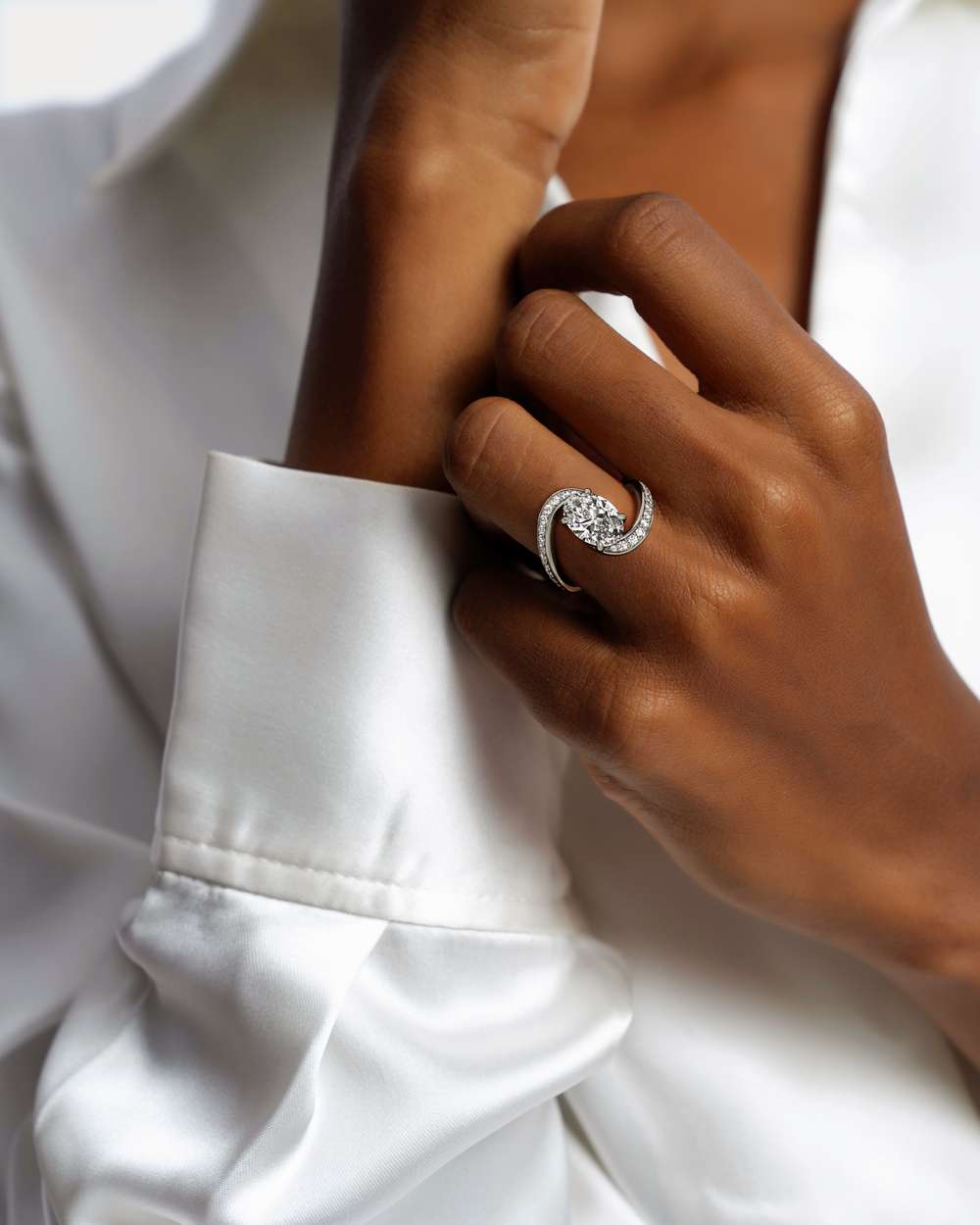 Vortex Diamond Ring
