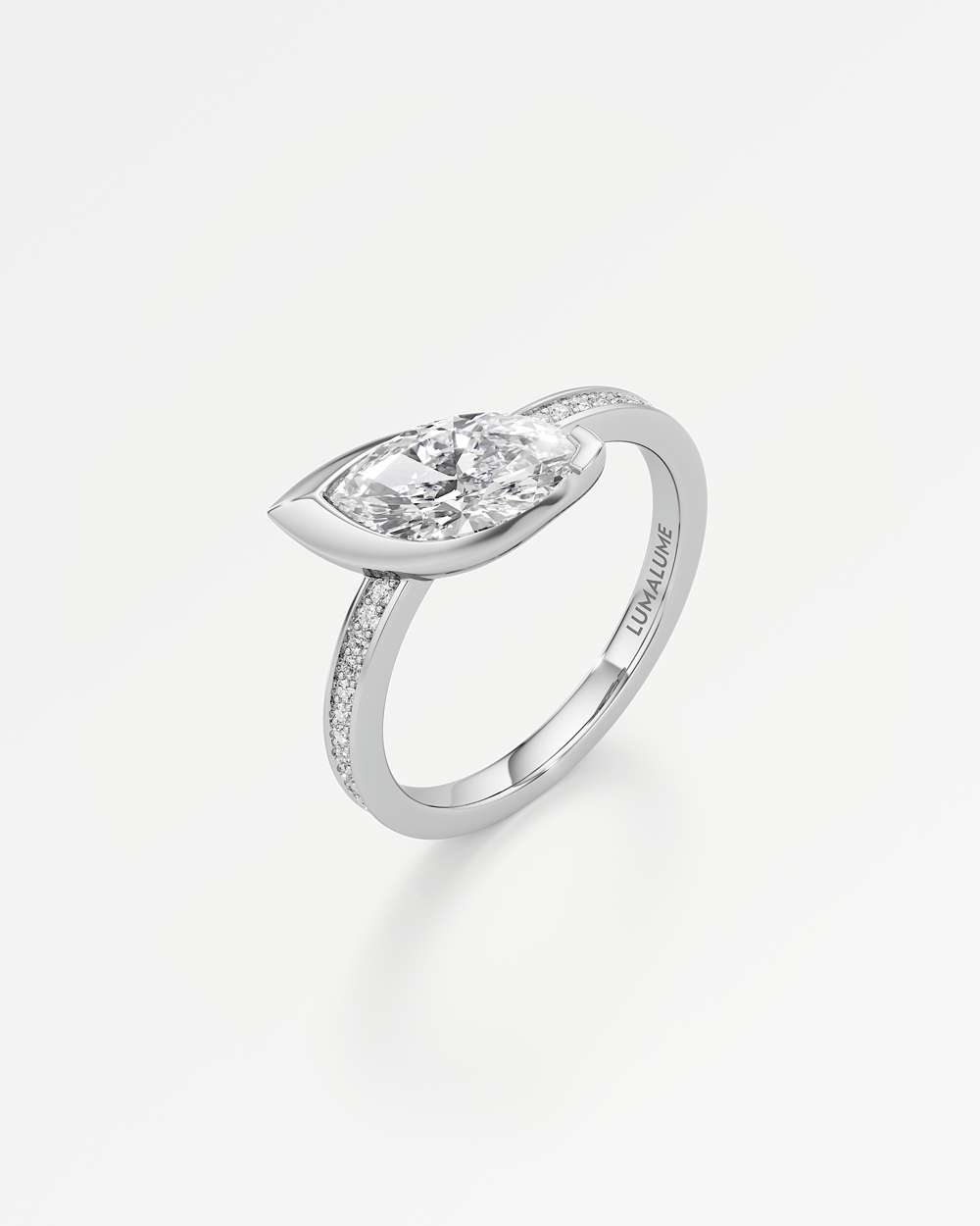 Apixa Pavé Diamond Ring