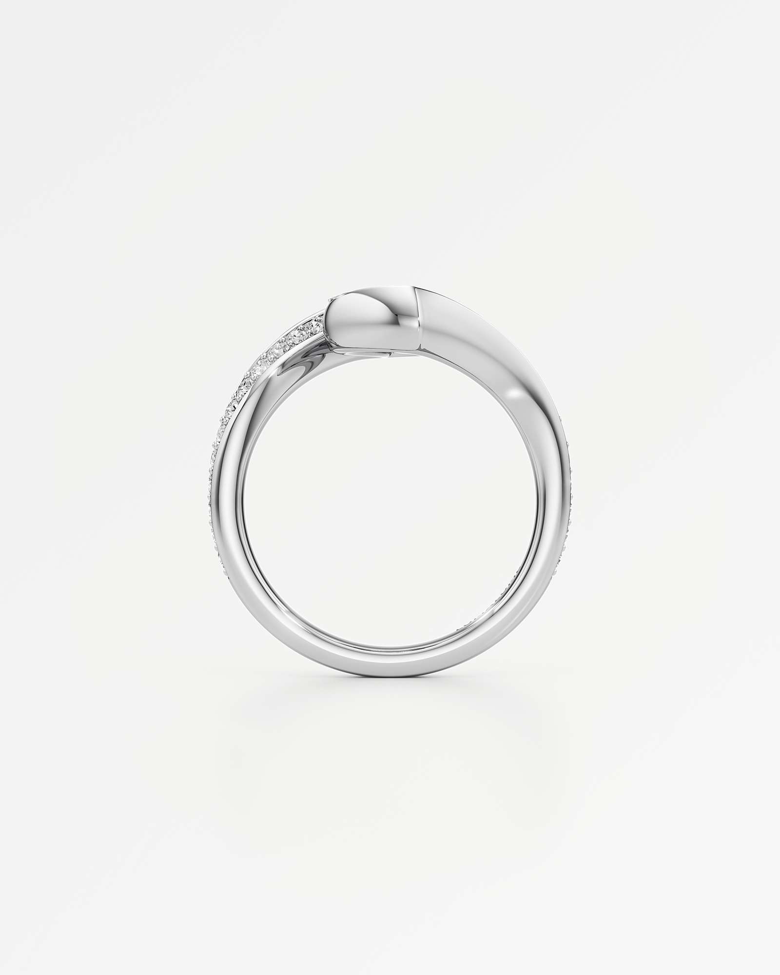 Glimmer Olaine Diamond Ring, In 14K White Gold (2.31 ctw)