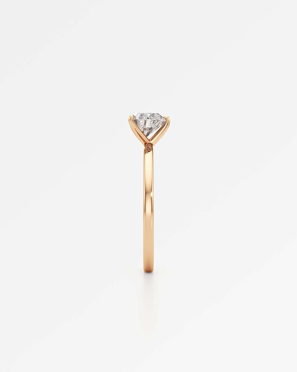 Elsa Solitaire Diamond Engagement Ring