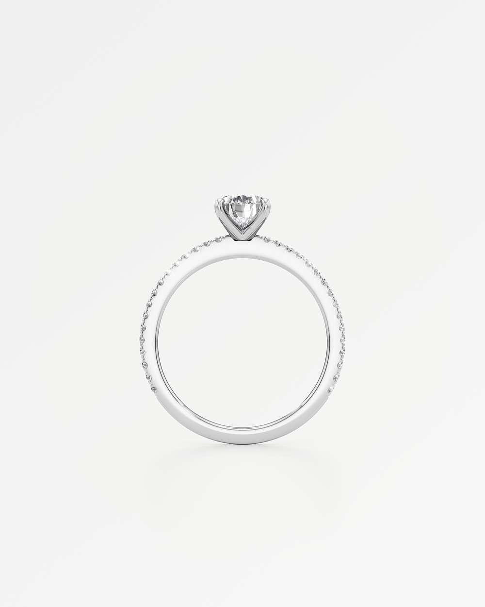 Elin Solitaire Diamond Engagement Ring