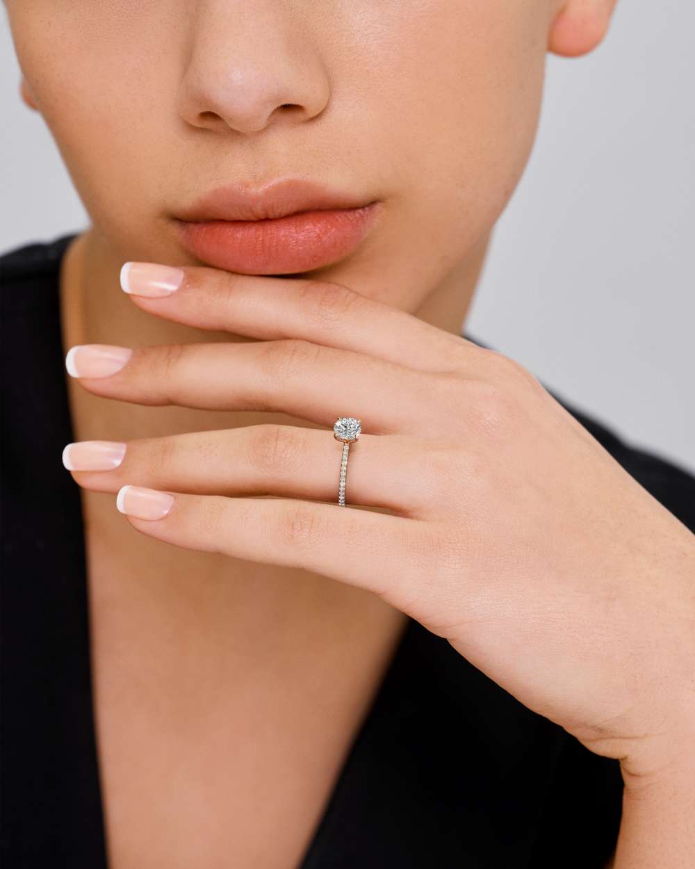 Elin Solitaire Diamond Engagement Ring