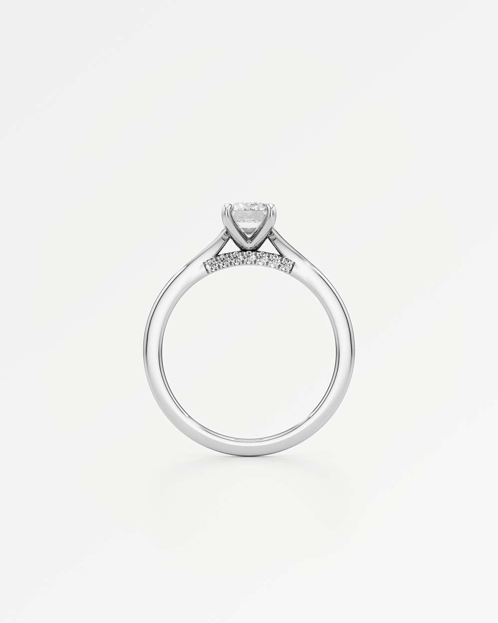 Eleanor Solitaire Diamond Engagement Ring