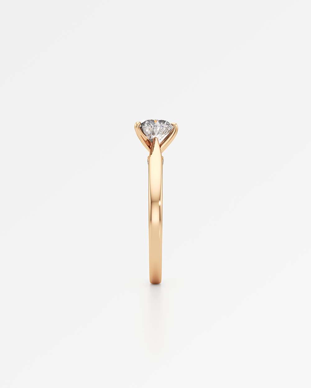 Eleanor Solitaire Diamond Engagement Ring