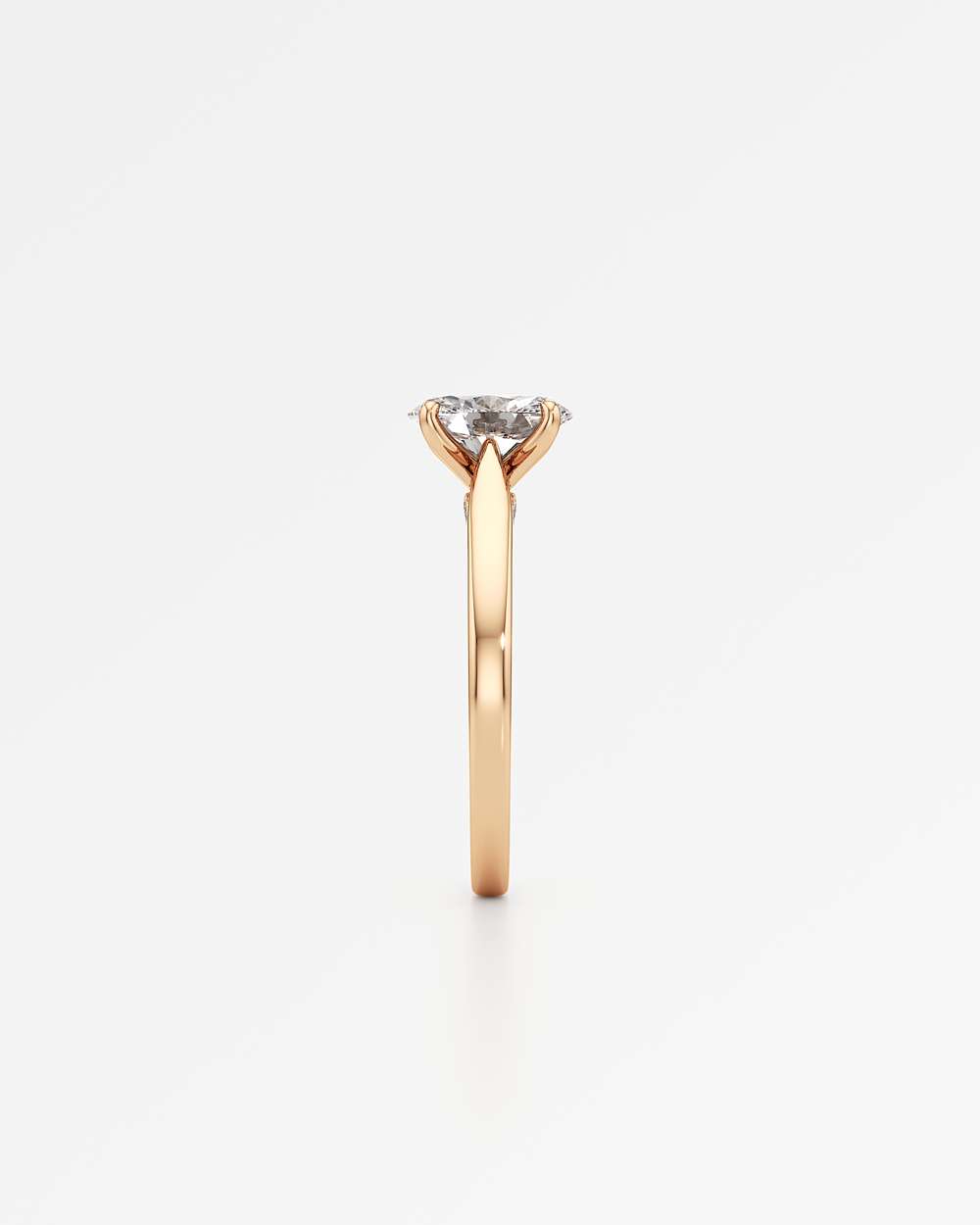 Eleanor Solitaire Diamond Engagement Ring
