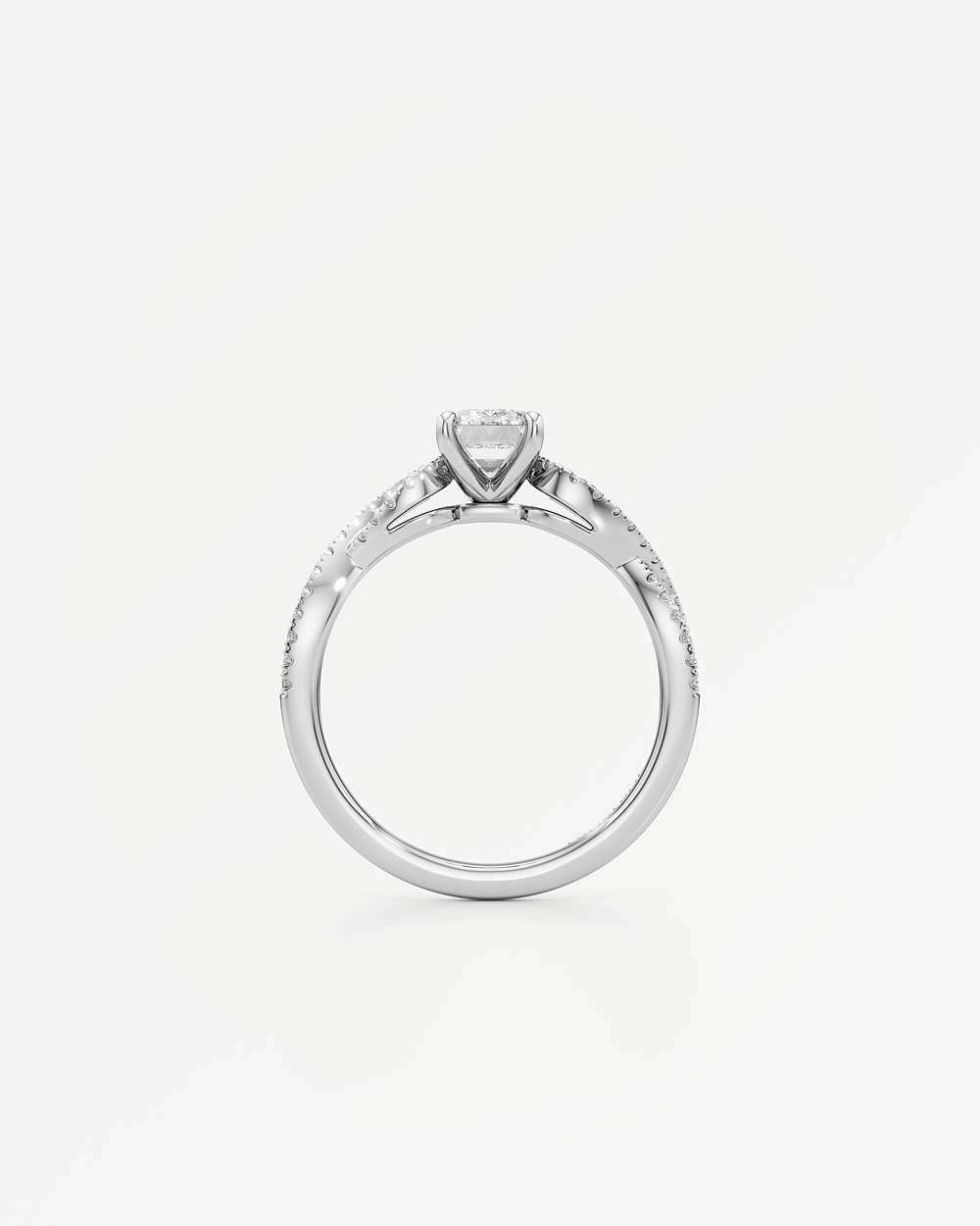 Alessia Solitaire Diamond Engagement Ring