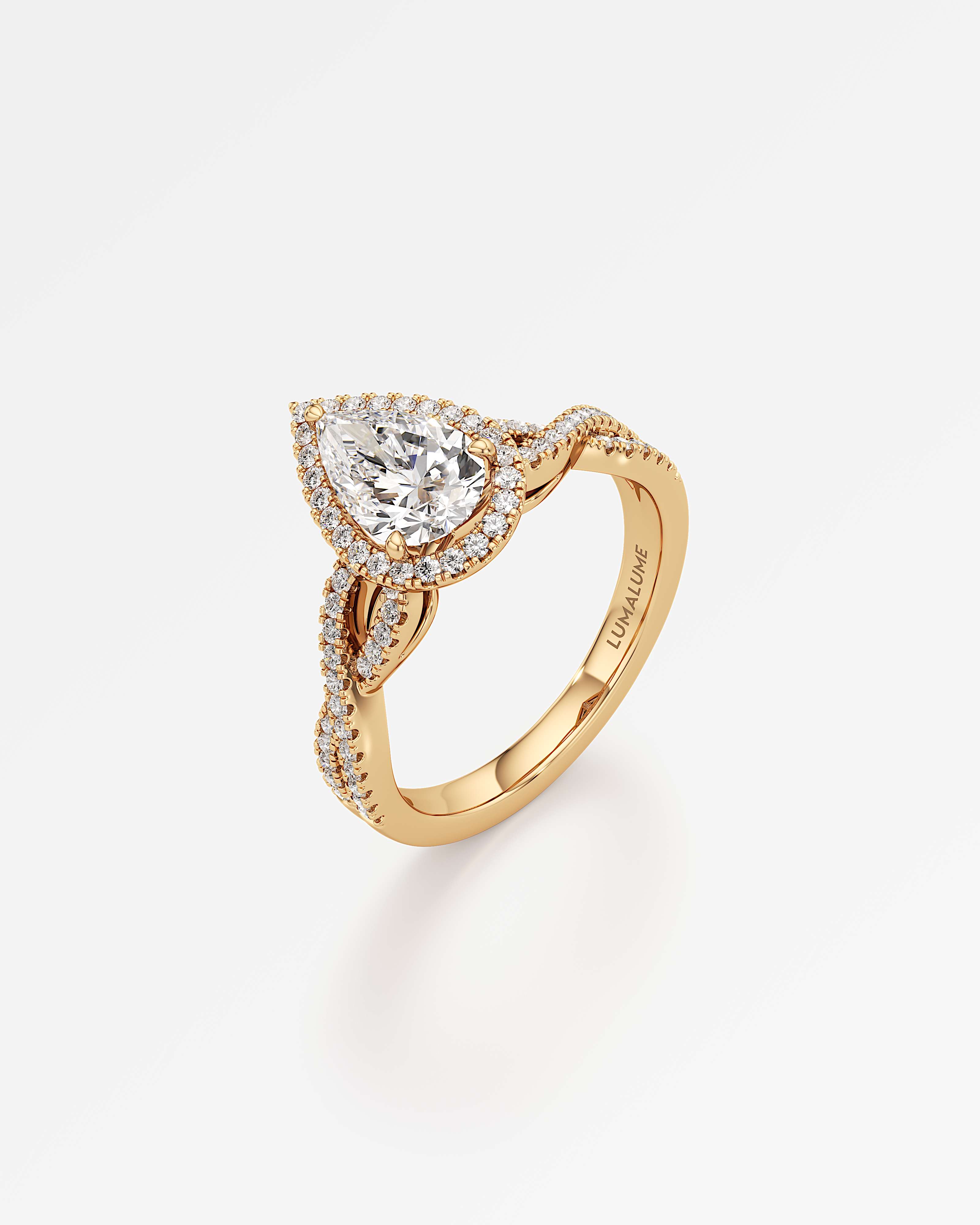 Alessia Halo Diamond Engagement Ring