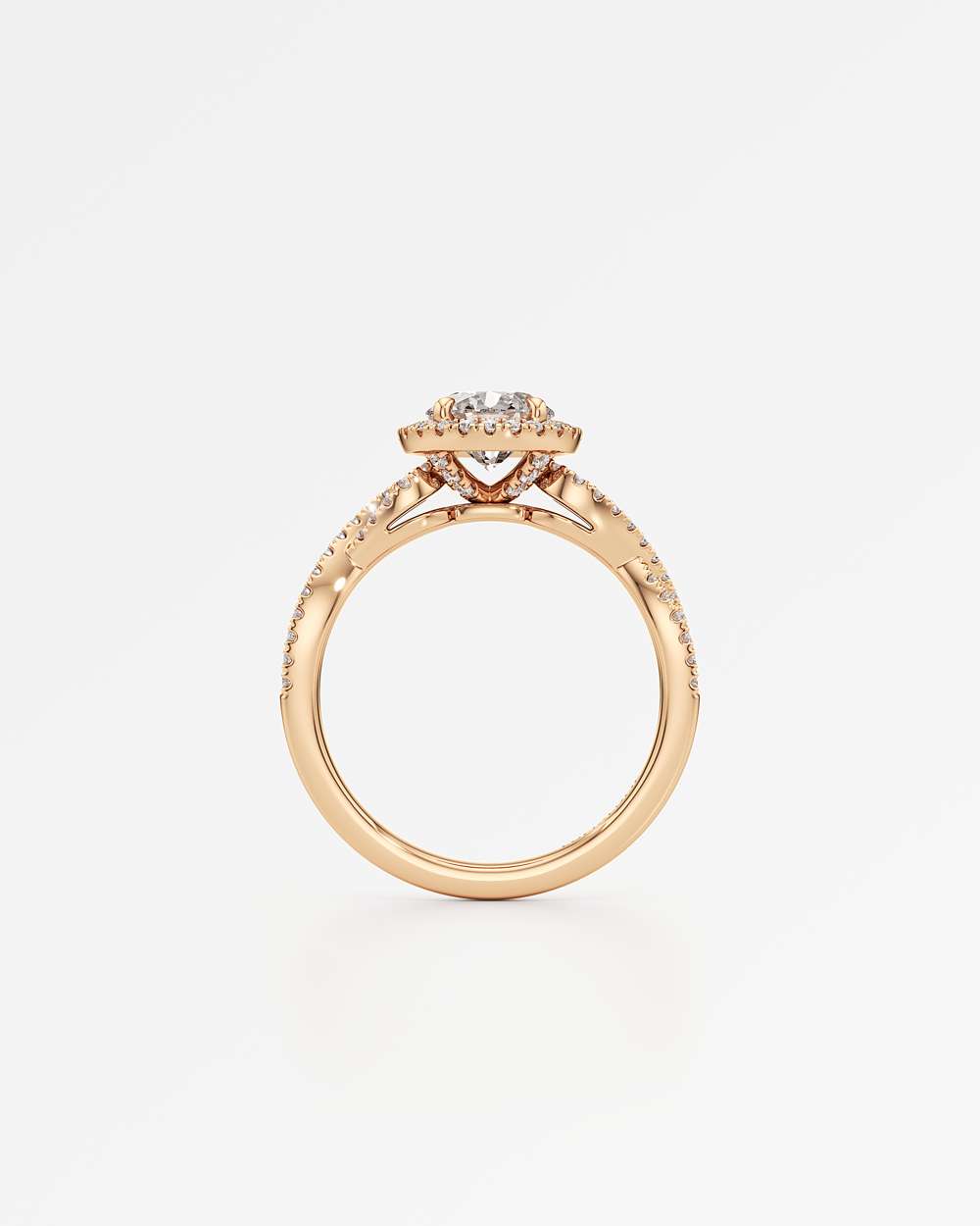 Alessia Halo Diamond Engagement Ring