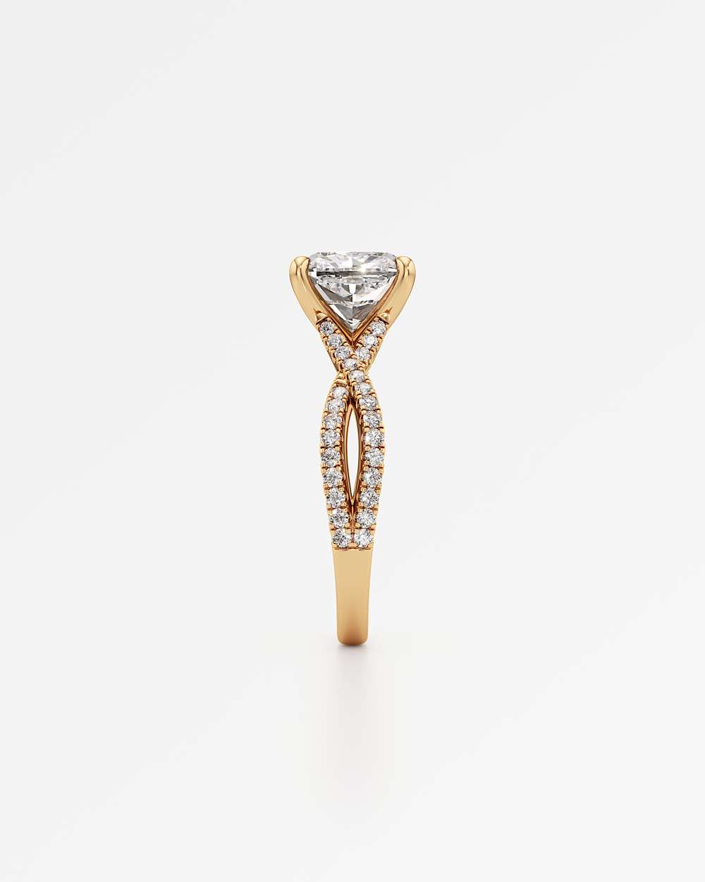 Arabella Solitaire Diamond Engagement Ring