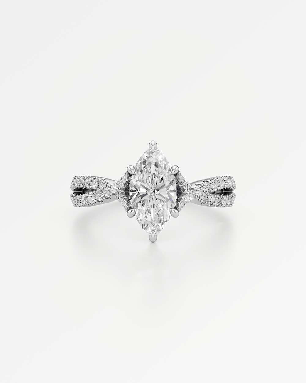 Arabella Solitaire Diamond Engagement Ring