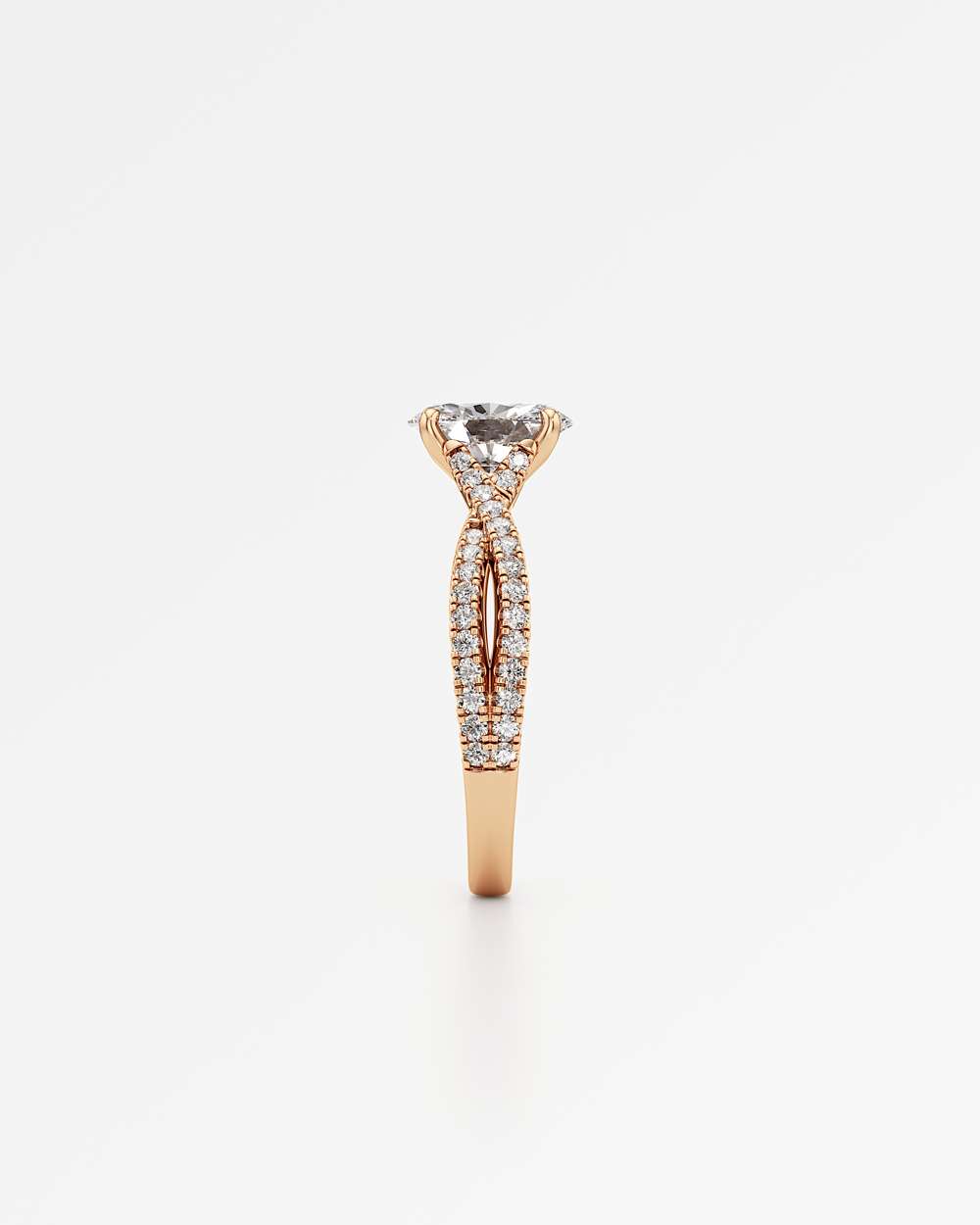 Arabella Solitaire Diamond Engagement Ring