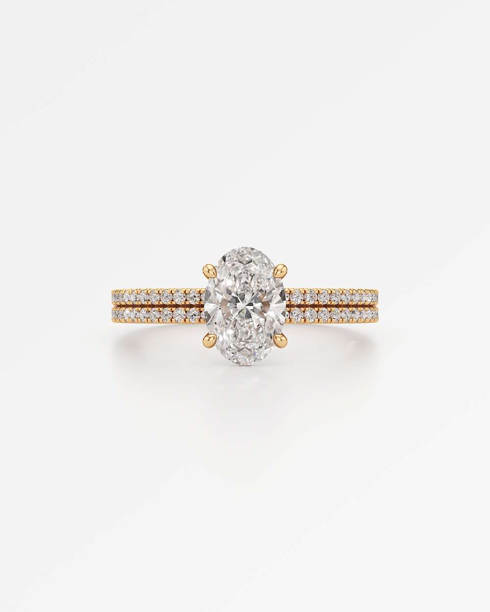 Chiara Hidden Halo Diamond Engagement Ring