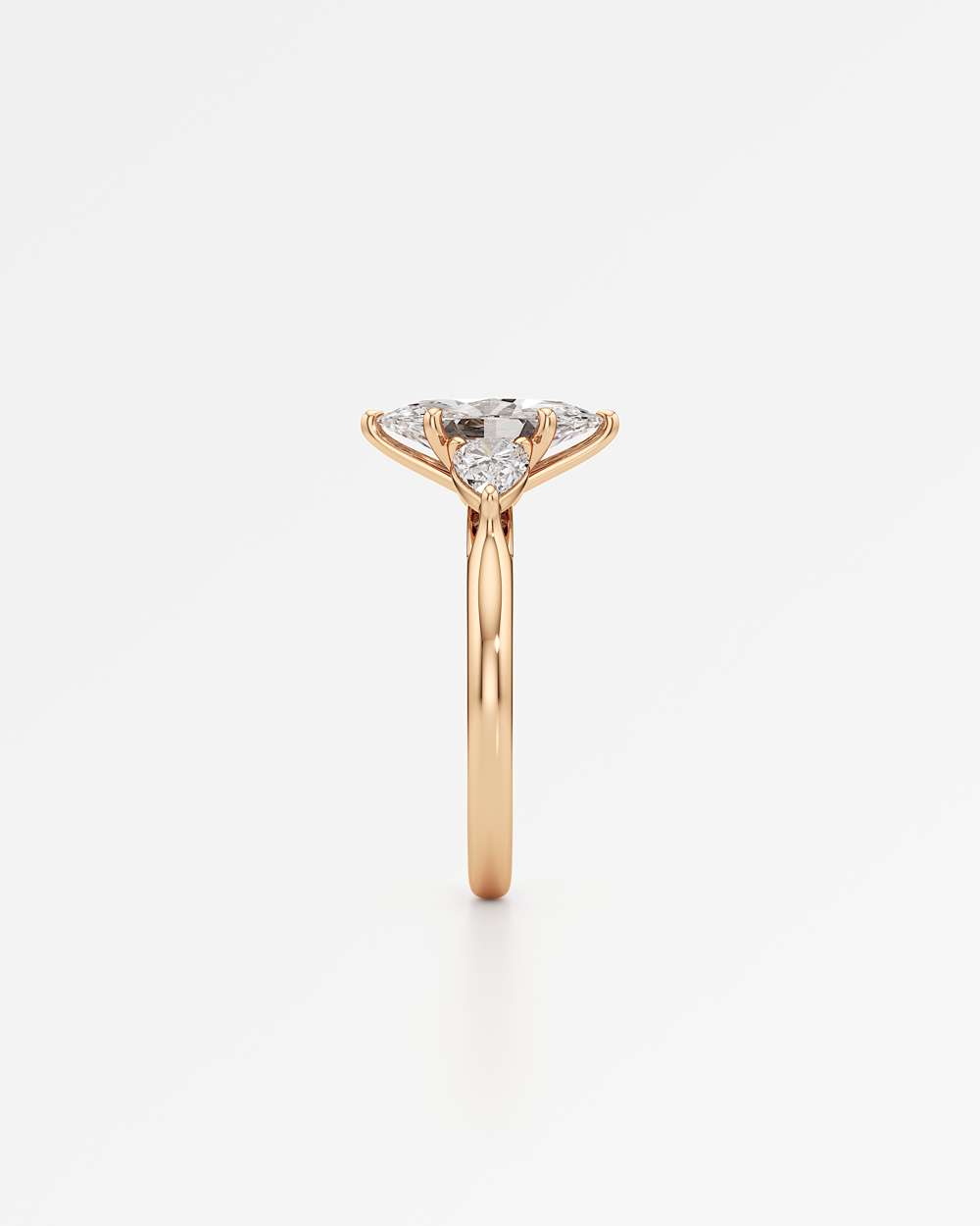Trinette Solitaire Diamond Engagement Ring