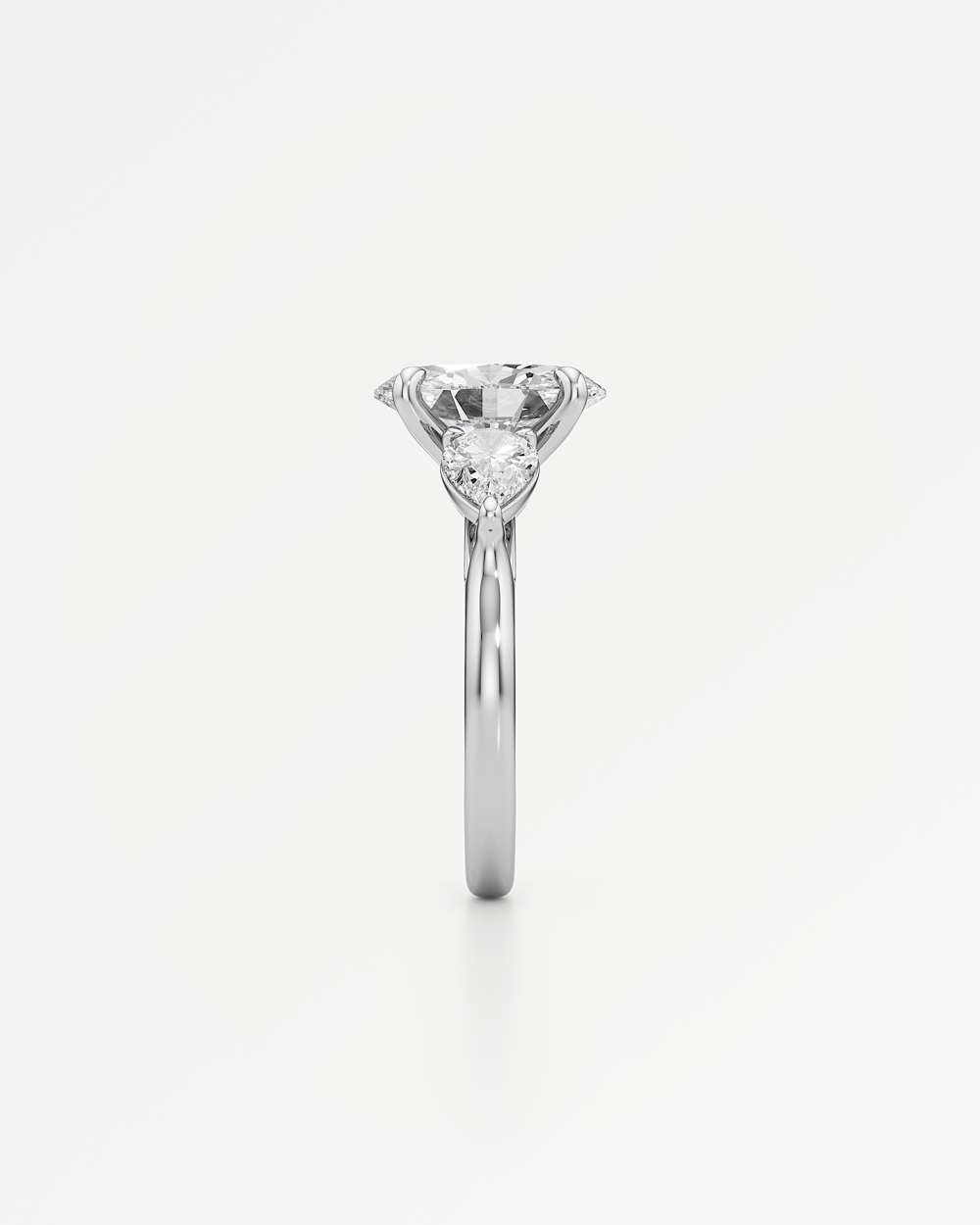 Trinette Solitaire Diamond Engagement Ring