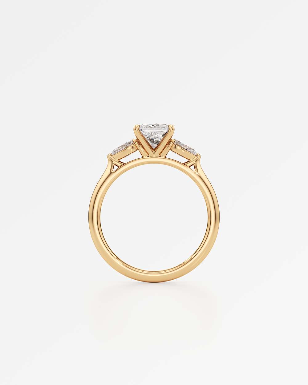 Trinette Solitaire Diamond Engagement Ring