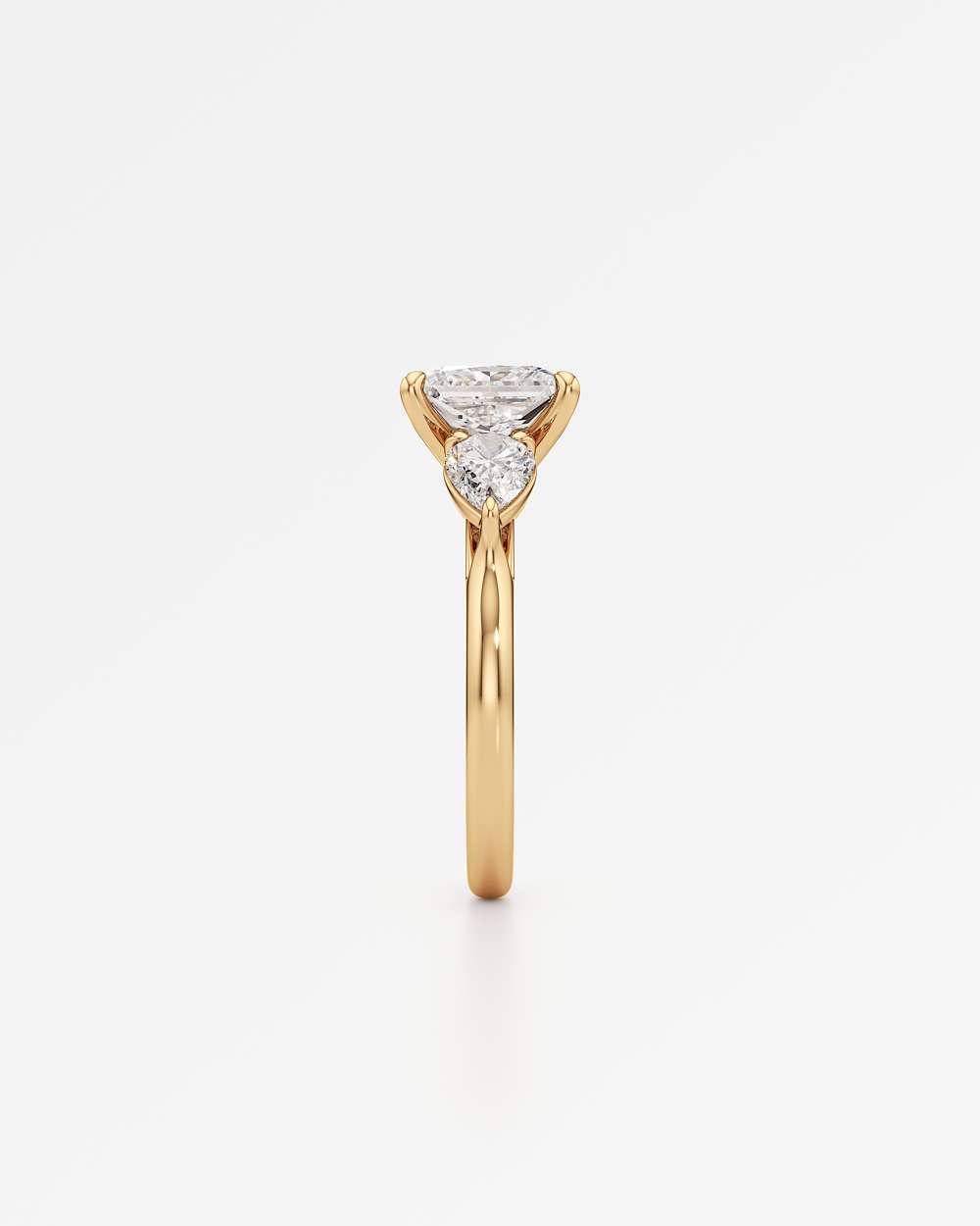 Trinette Solitaire Diamond Engagement Ring