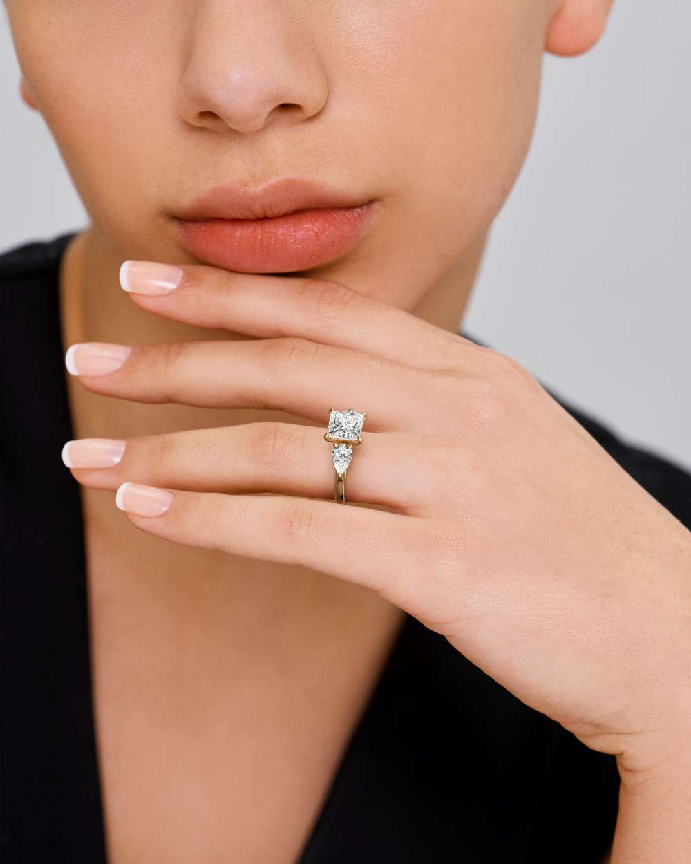 Trinette Solitaire Diamond Engagement Ring