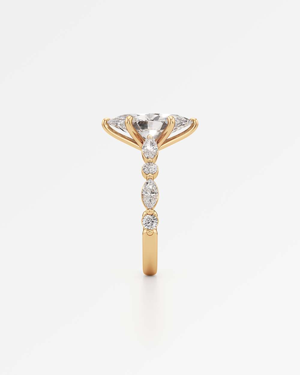 Zolaine Solitaire Diamond Engagement Ring