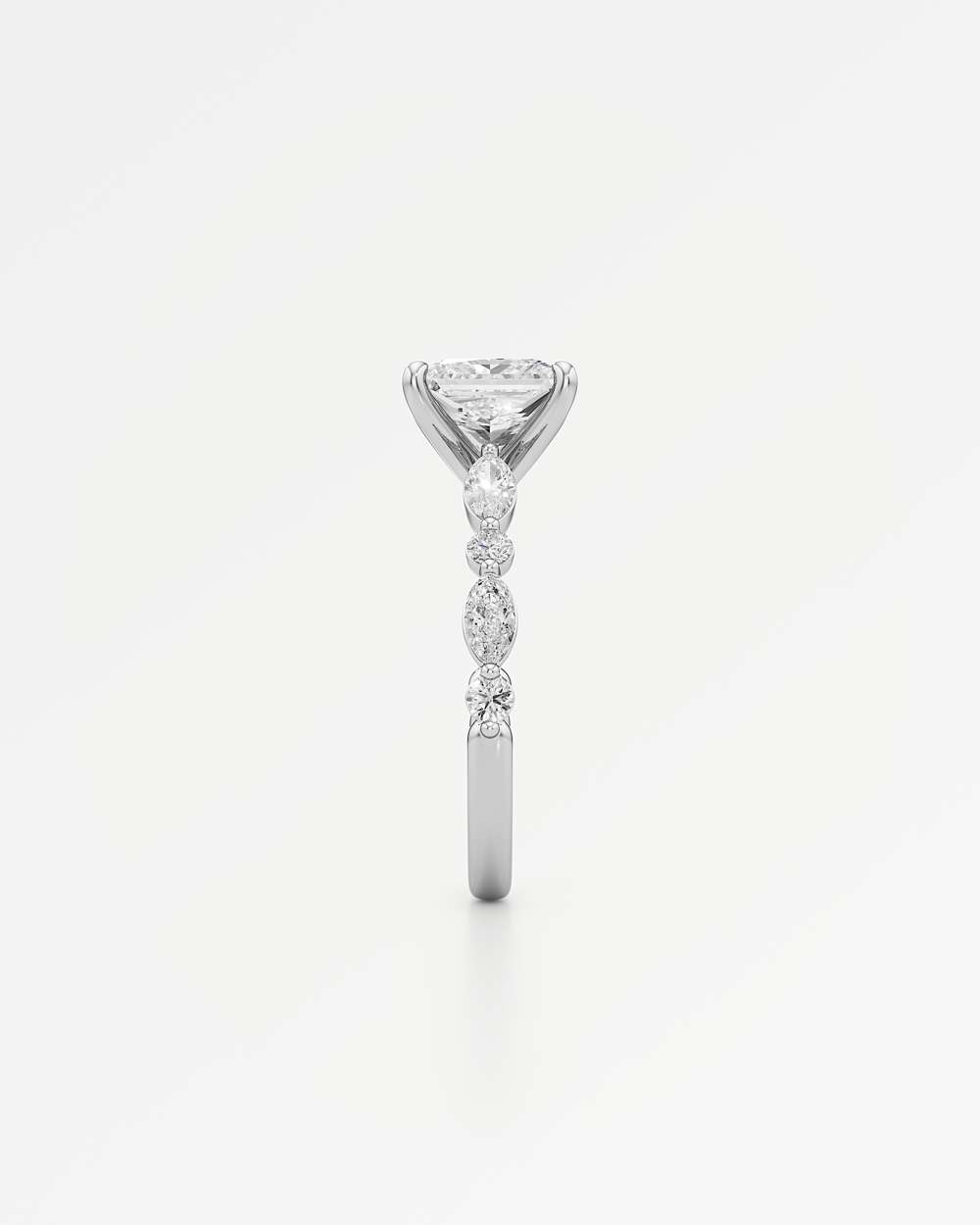 Zolaine Solitaire Diamond Engagement Ring