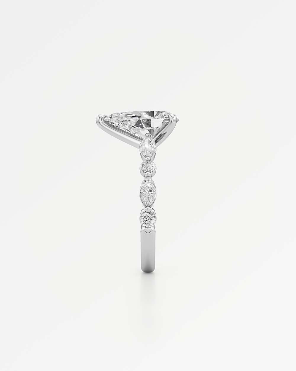 Zolaine Solitaire Diamond Engagement Ring